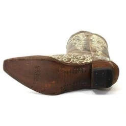 Corral Boots Corral Ladies Lisa Snip Distressed Brown Bone Embroidery Boots A1094 -Corral Boots Store 12 5cdca784 ecc0 40f0 9464 3dba8b1b57a5