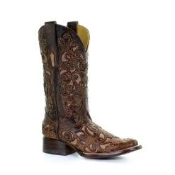 Corral Boots Women’s Corral Western Boots Handcrafted Brown