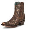 Corral Boots Lds Bronze Embr. & Crystals Ankle Boot - C3922 -Corral Boots Store 27D8914C C2BF 45A0 A32E 10109966D228 1 201 a 83877.1678310150