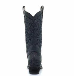 Corral Boots Lds Black Filigree Boot - L5433