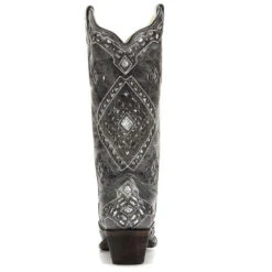 Corral Boots Corral Ladies Brandy Grey Black& Silver Glitter Inlay Boots A2963 -Corral Boots Store 4 min 3ed4122e c44b 4597 9aae cda8967ce98e