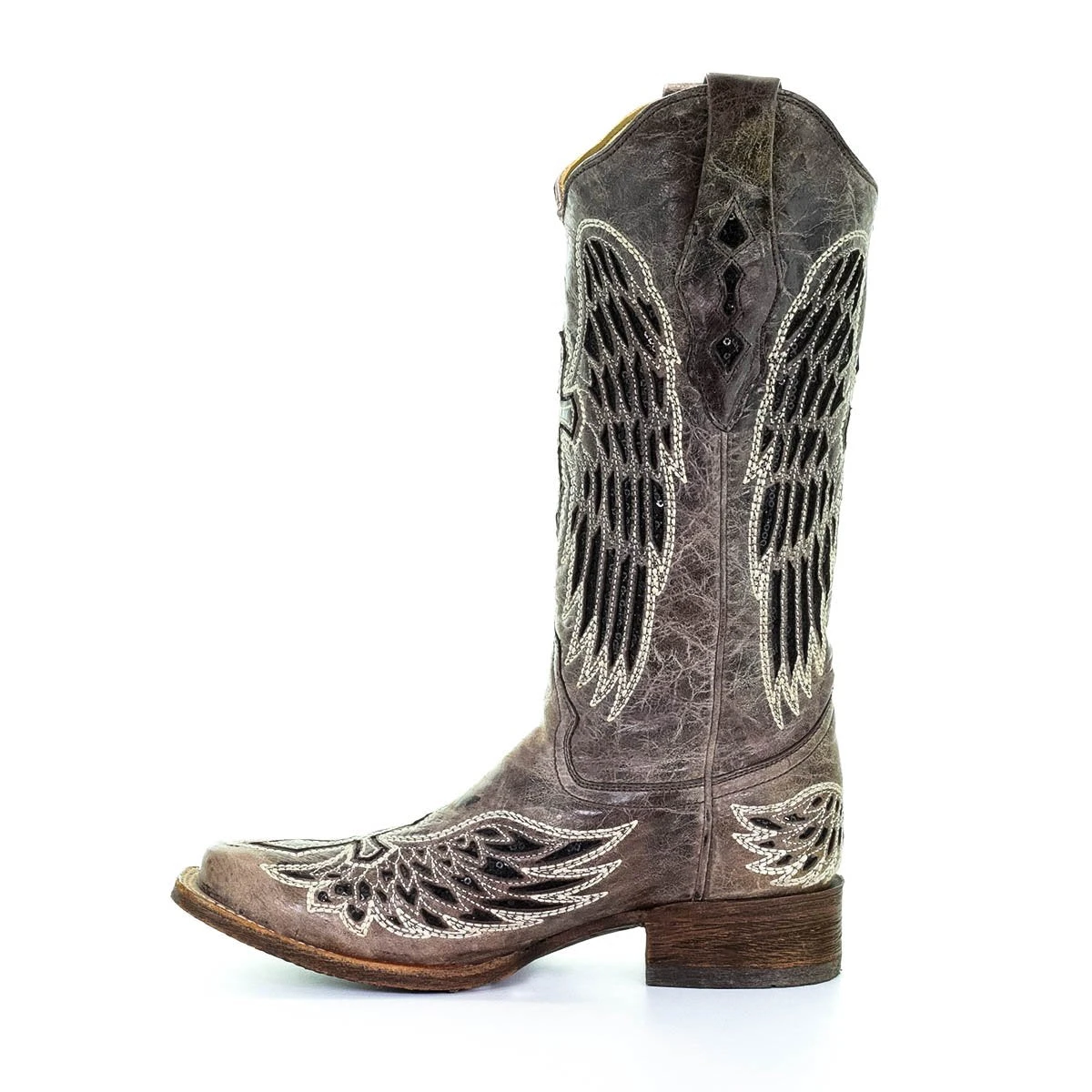 Women’s Corral Cross And Wings Western Boots Handcrafted Brown Corral Boots Women’s Corral Cross And Wings Western Boots Handcrafted Brown -Corral Boots Store 4 2b35fd4c b042 4a56 8137 d89a97960665