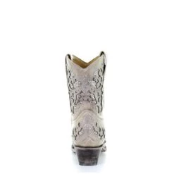 Corral Boots Corral Ladies Mariah White Glitter Inlay & Crystals Ankle Boots A3550 4 Corral Boots Corral Ladies Mariah White Glitter Inlay & Crystals Ankle Boots A3550 -Corral Boots Store 57 2c67fdb9 20f5 4684 894e 9665617204c5