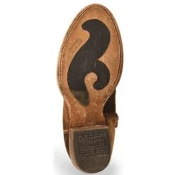 Corral Boots Corral Ladies Eudora Chocolate-Tan Lamb Abstract Shortie Boots C1064 -Corral Boots Store 57 538865f0 8819 447a 9fcb 3bbc1240da65