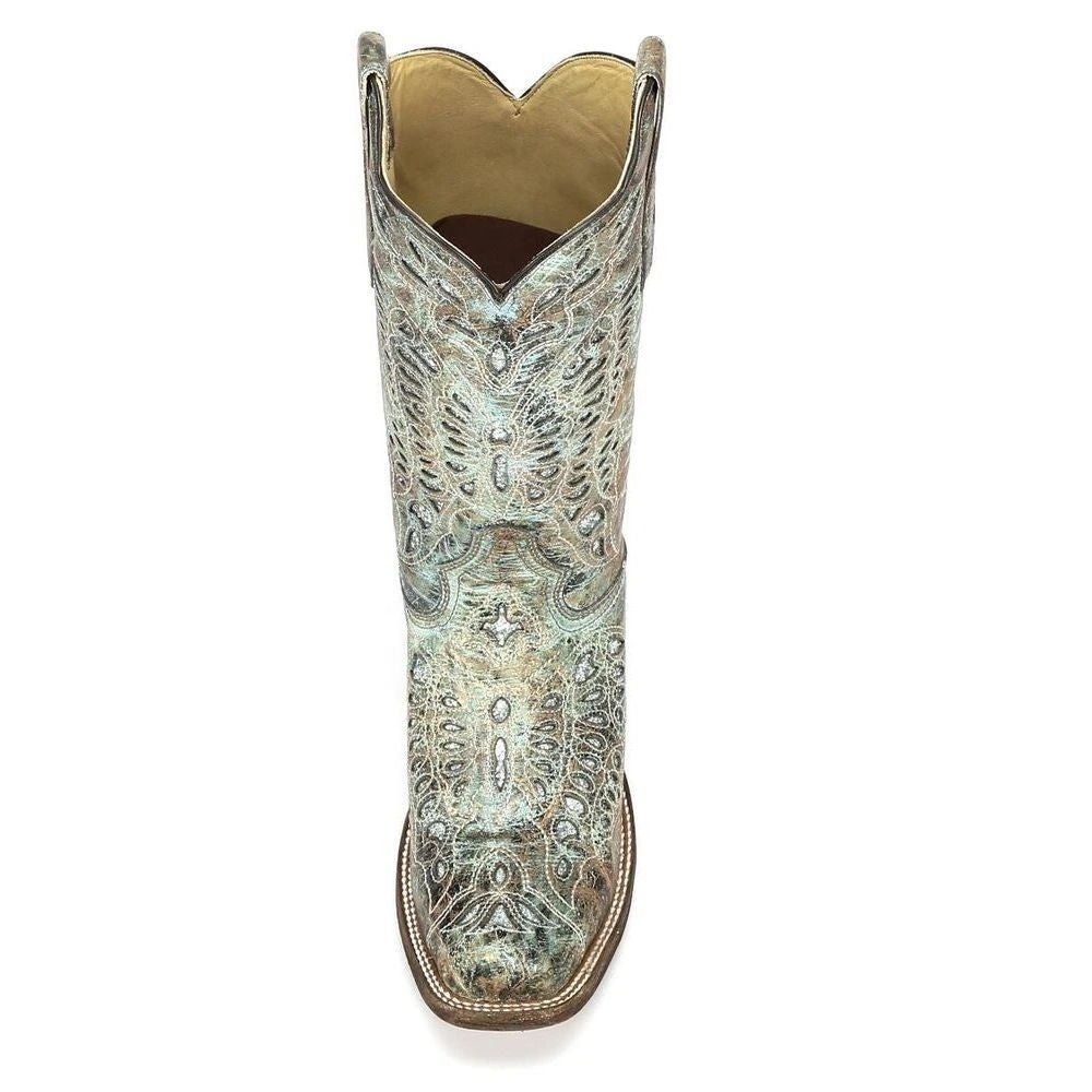 Corral Ladies Sabrina Metallic Bronze & Turquoise Glitter Boots A2955 Corral Boots Corral Ladies Sabrina Metallic Bronze & Turquoise Glitter Boots A2955 -Corral Boots Store 57 61dc96e4 b941 4017 990b a8b2ba17d7f9