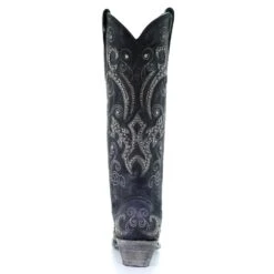 Corral Boots Corral Ladies Black Overlay Emroidery Stud & Crystals Tall Boots A3637 4 Corral Boots Corral Ladies Black Overlay Emroidery Stud & Crystals Tall Boots A3637 -Corral Boots Store 57 87b1a803 dab5 44b9 8d52 e472f236ffd9