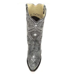 Corral Boots Corral Ladies Brandy Grey Black& Silver Glitter Inlay Boots A2963 -Corral Boots Store 6 min 8b134418 58b6 420d afad 4fc5784c4d0a
