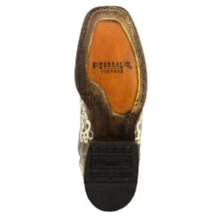 Corral Boots Corral Ladies Iconic Lisa Brown Crater Bone Embroidered Boots A2663 -Corral Boots Store 6 min af787eb3 ebc0 47f1 a2a0 a45a4a79125f