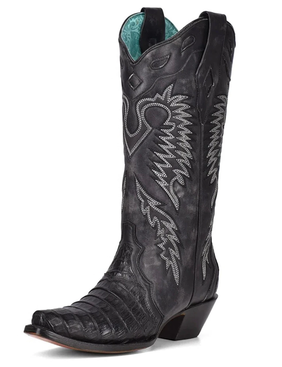 Lds Black Caiman Embroidery - A4183 Corral Boots Lds Black Caiman Embroidery - A4183 -Corral Boots Store 6D78C1EF D622 432A B137 7441DF425F6E 1 201 a 49209.1670436907