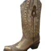 Corral Boots Lds Faded Bone Overlay & Embr. & Studs - C3815 -Corral Boots Store 816153B6 9981 4A40 8F2E FF57D9BEDA69 25831.1657122016