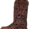 Corral Boots CorralLadies Tan/Black Inlay & Embr. & Studs SQ Toe - A4129 2 Corral Boots CorralLadies Tan/Black Inlay & Embr. & Studs SQ Toe - A4129 -Corral Boots Store B5A29837 F847 4440 BA3D 175D6103A91E 1 201 a 82433.1645800038