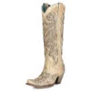 Corral Boots Lds Beige Dst Glitter Inlay & Emb/Stds/Crystl Boot - A4345 -Corral Boots Store C254A7B7 01EE 4823 BECF 3A92E0190971 1 201 a 09999.1678308051