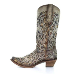 Corral Boots Women’s Corral Glitter Inlay Western Boots Handcrafted Brown 4 Corral Boots Women’s Corral Glitter Inlay Western Boots Handcrafted Brown -Corral Boots Store C3409b grande bfd0670e 01d6 4c75 872d a30911f59021