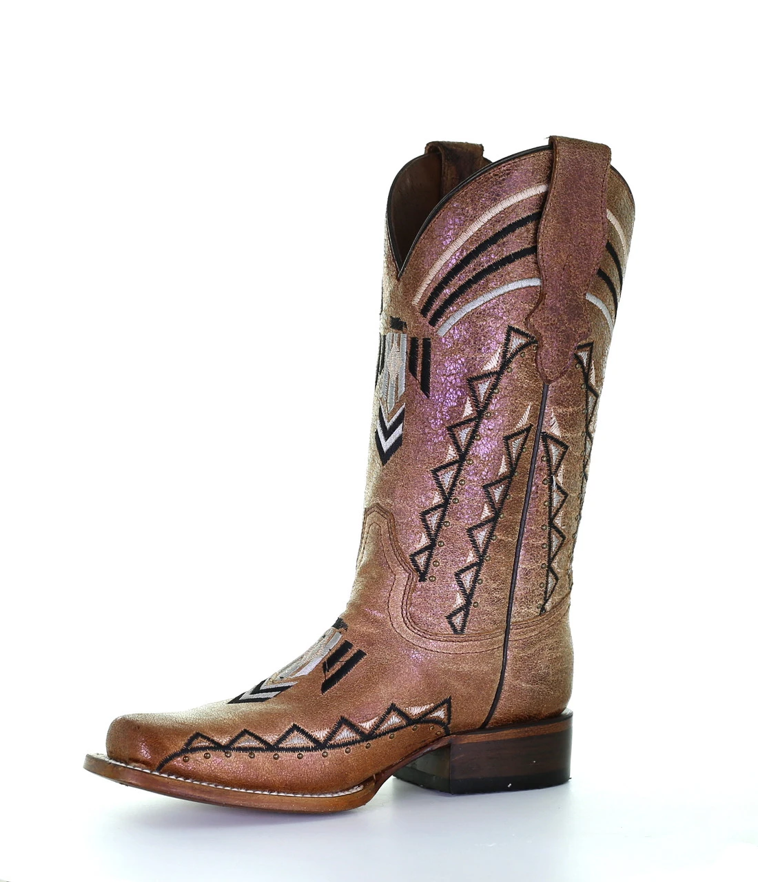 Ladies Corral Sand Cowhide Embroidery SQ Toe -L2017 Corral Boots Ladies Corral Sand Cowhide Embroidery SQ Toe -L2017 -Corral Boots Store L2017 ALTA06 58269.1658171731