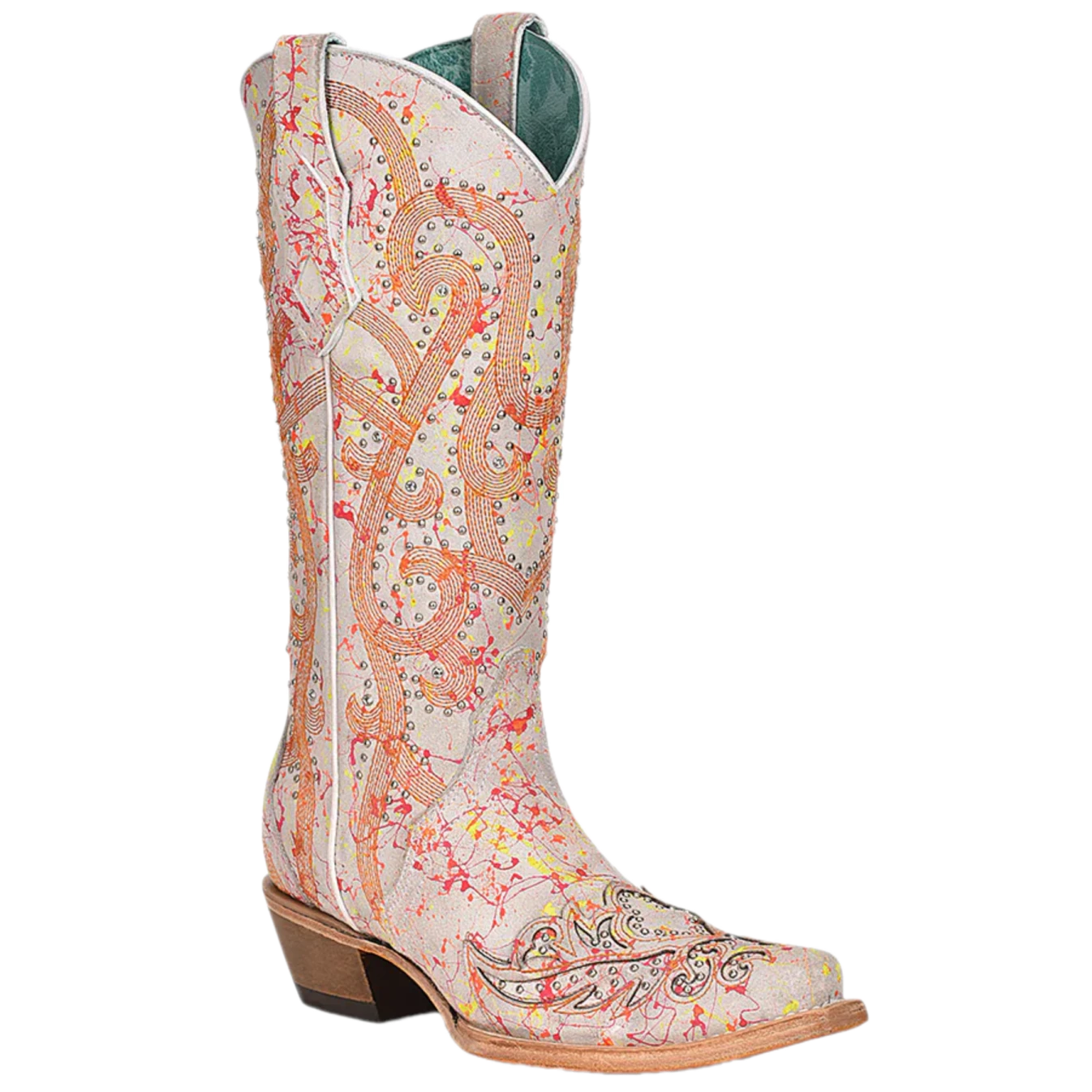 Corral® Ladies Multicolor Overlay Neon Black Light Snip Toe Boots C3980 Corral Boots Corral® Ladies Multicolor Overlay Neon Black Light Snip Toe Boots C3980 -Corral Boots Store My project 2023 05 01T143815.065