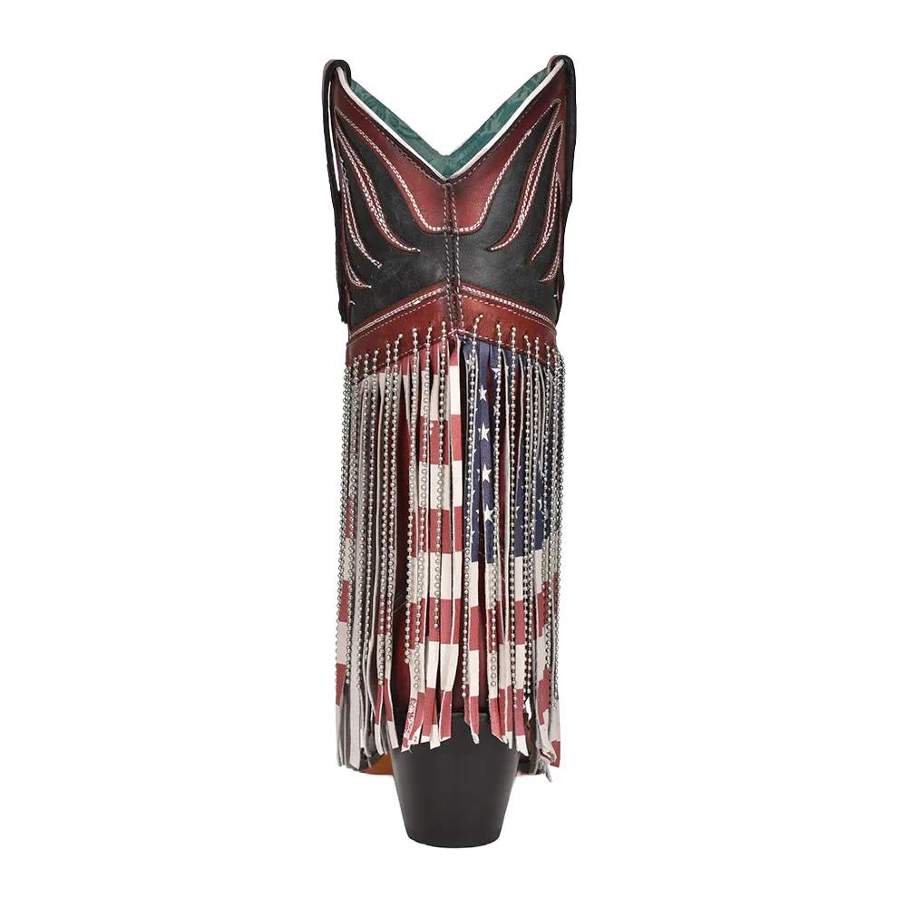 Corral® Ladies Stars & Stripes Fringe & Steel Chain Western Boots C4015 Corral Boots Corral® Ladies Stars & Stripes Fringe & Steel Chain Western Boots C4015 -Corral Boots Store My project 2023 06 05T110511.882