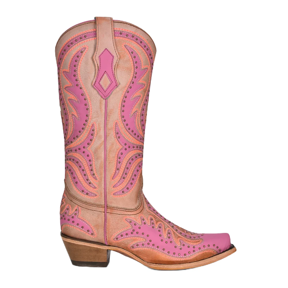 Corral Ladies Pink Overlay & Fluorescent Embroidery Western Boots C3970 Corral Boots Corral Ladies Pink Overlay & Fluorescent Embroidery Western Boots C3970 -Corral Boots Store My project 2023 06 16T104930.298
