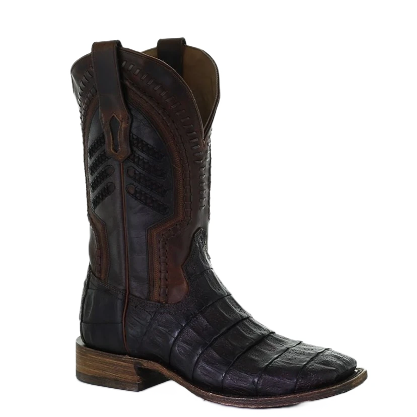 Corral Men's Oil Brown Caiman Embroidered Square Toe Boots A3878 Corral Boots Corral Men's Oil Brown Caiman Embroidered Square Toe Boots A3878 -Corral Boots Store Myproject 2023 04 12T104041.514