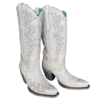 Corral Boots Corral® Ladies "Anna" White Python Overlay & Embroidery Wedding Boots A4357 -Corral Boots Store Myproject 2023 04 14T090429.613