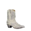Corral Boots Corral Ladies Mariah White Glitter Inlay & Crystals Ankle Boots A3550 -Corral Boots Store Myproject 2023 04 17T085923.233
