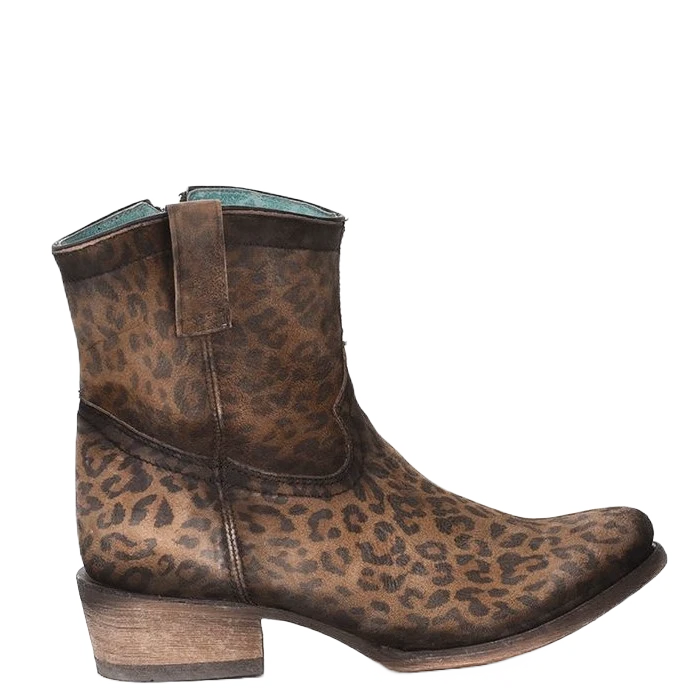 Corral Ladies Brown Leopard Print Round Toe Booties C3627 Corral Boots Corral Ladies Brown Leopard Print Round Toe Booties C3627 -Corral Boots Store Myproject 2023 04 17T142911.330