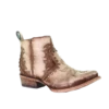 Corral Boots Corral Ladies Embroidery & Stud Round Toe Beige Ankle Boot C3728 -Corral Boots Store Myproject 2023 04 18T103146.767