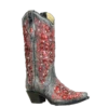 Corral Boots Corral Ladies Black-Red Glitter Inlay & Crystal Boots A3534 -Corral Boots Store Myproject 2023 04 25T131954.808
