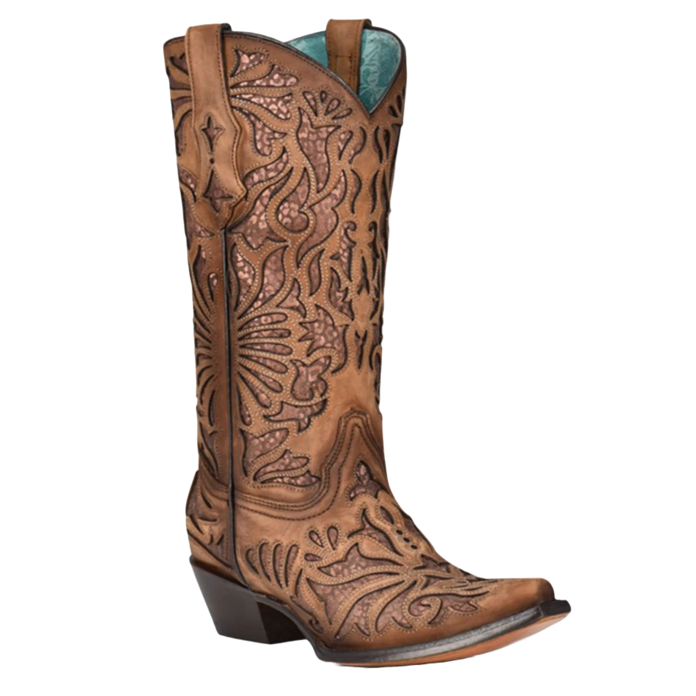 Corral® Ladies Shedron Inlay Snip Toe Brown Western Boots C3813 Corral Boots Corral® Ladies Shedron Inlay Snip Toe Brown Western Boots C3813 -Corral Boots Store Myproject 2023 04 26T134753.713