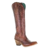 Corral Boots Corral Ladies Cognac Brown Embroidery Tall Leather Boots E1570 -Corral Boots Store Myproject 2023 04 27T142606.904