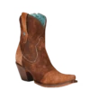 Corral Boots Corral Ladies Brown Lamb Ankle Bootie Boots A4171 -Corral Boots Store Myproject 2023 05 04T154041.836