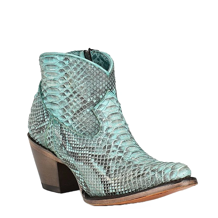 Corral Ladies Full Python Turquoise Round Toe Booties A4323 Corral Boots Corral Ladies Full Python Turquoise Round Toe Booties A4323 -Corral Boots Store Myproject 2023 05 05T132937.451