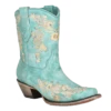 Corral Boots Corral® Ladies Studded & Floral Embroidery Turquoise Booties A4316 1 Corral Boots Corral® Ladies Studded & Floral Embroidery Turquoise Booties A4316 -Corral Boots Store Myproject 2023 05 05T133203.329