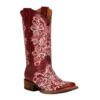 Corral Boots Corral Youth Embroidery Square Toe Red Floral Boots T0130 1 Corral Boots Corral Youth Embroidery Square Toe Red Floral Boots T0130 -Corral Boots Store Myproject 2023 05 12T153040.500