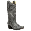 Corral Boots Corral Ladies Brandy Grey Black& Silver Glitter Inlay Boots A2963 -Corral Boots Store Myproject 2023 05 15T104604.802