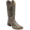 Corral Boots Corral Ladies Brown/Black Wing & Cross Sequence Square Toe Boots A1197 -Corral Boots Store Myproject 2023 05 15T105505.988