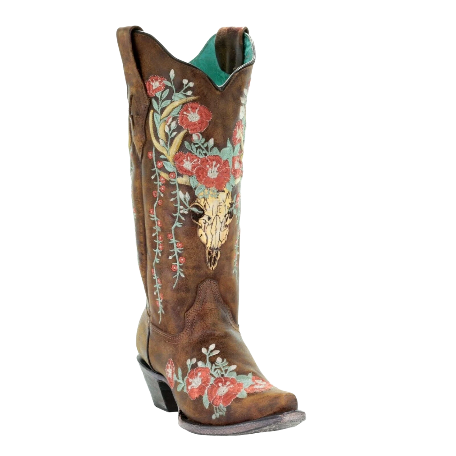Corral Ladies Tan Deer Skull Overlay & Floral Embroidered Boots A3652 Corral Boots Corral Ladies Tan Deer Skull Overlay & Floral Embroidered Boots A3652 -Corral Boots Store Myproject 2023 05 15T142513.031