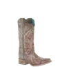 Corral Boots Corral Ladies Taupe Flowered Embroidery & Crystal Studs Boots E1520 -Corral Boots Store Myproject 2023 05 15T145236.179