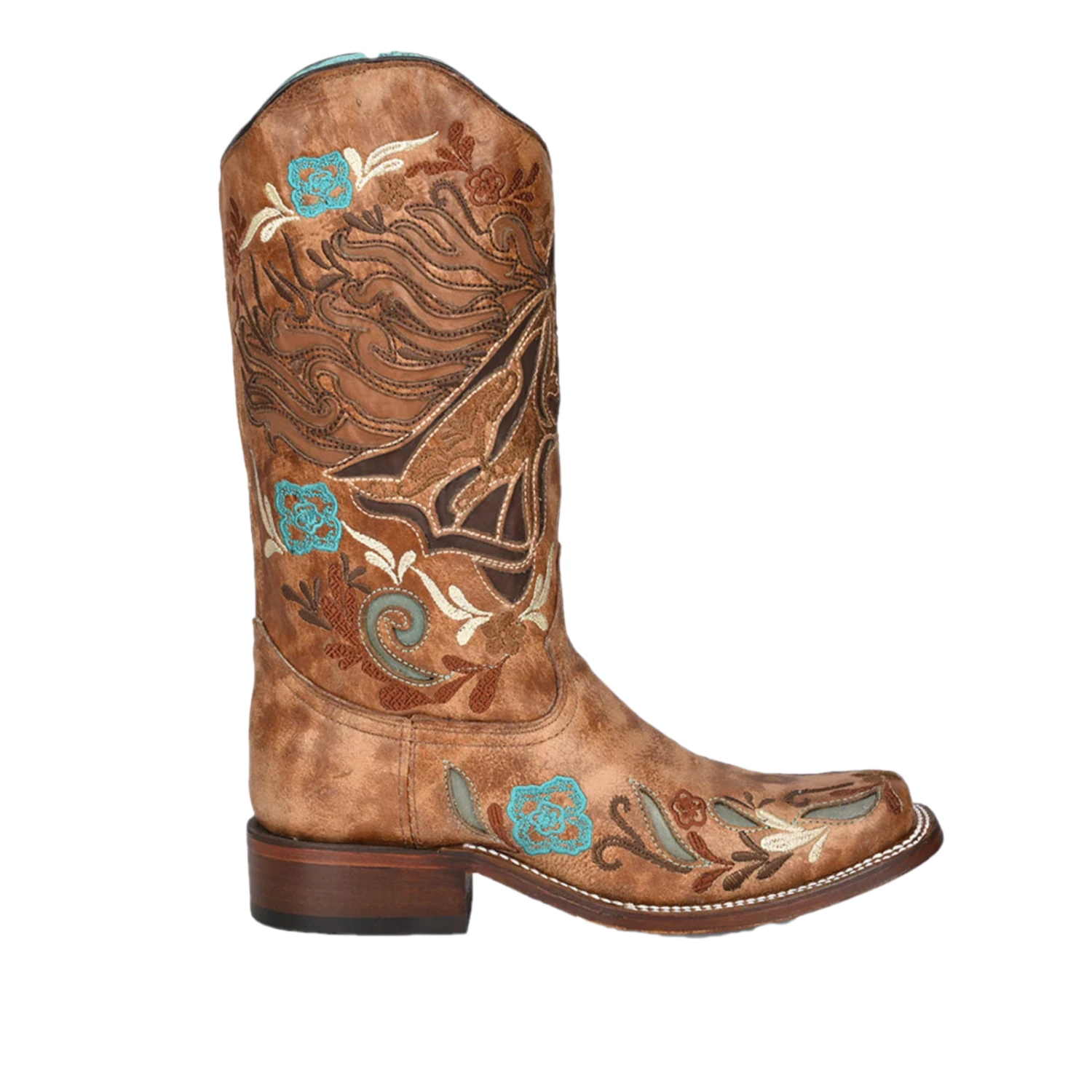 Corral® Ladies Sand Horse Inlay and Multicolor Square Toe Boots A4266 Corral Boots Corral® Ladies Sand Horse Inlay And Multicolor Square Toe Boots A4266 -Corral Boots Store Myproject 2023 05 15T145524.055