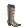Corral Boots Corral Ladies Brown & Grey Overlay Embroidery & Studs Boots E1509 1 Corral Boots Corral Ladies Brown & Grey Overlay Embroidery & Studs Boots E1509 -Corral Boots Store Myproject 2023 05 15T152652.761