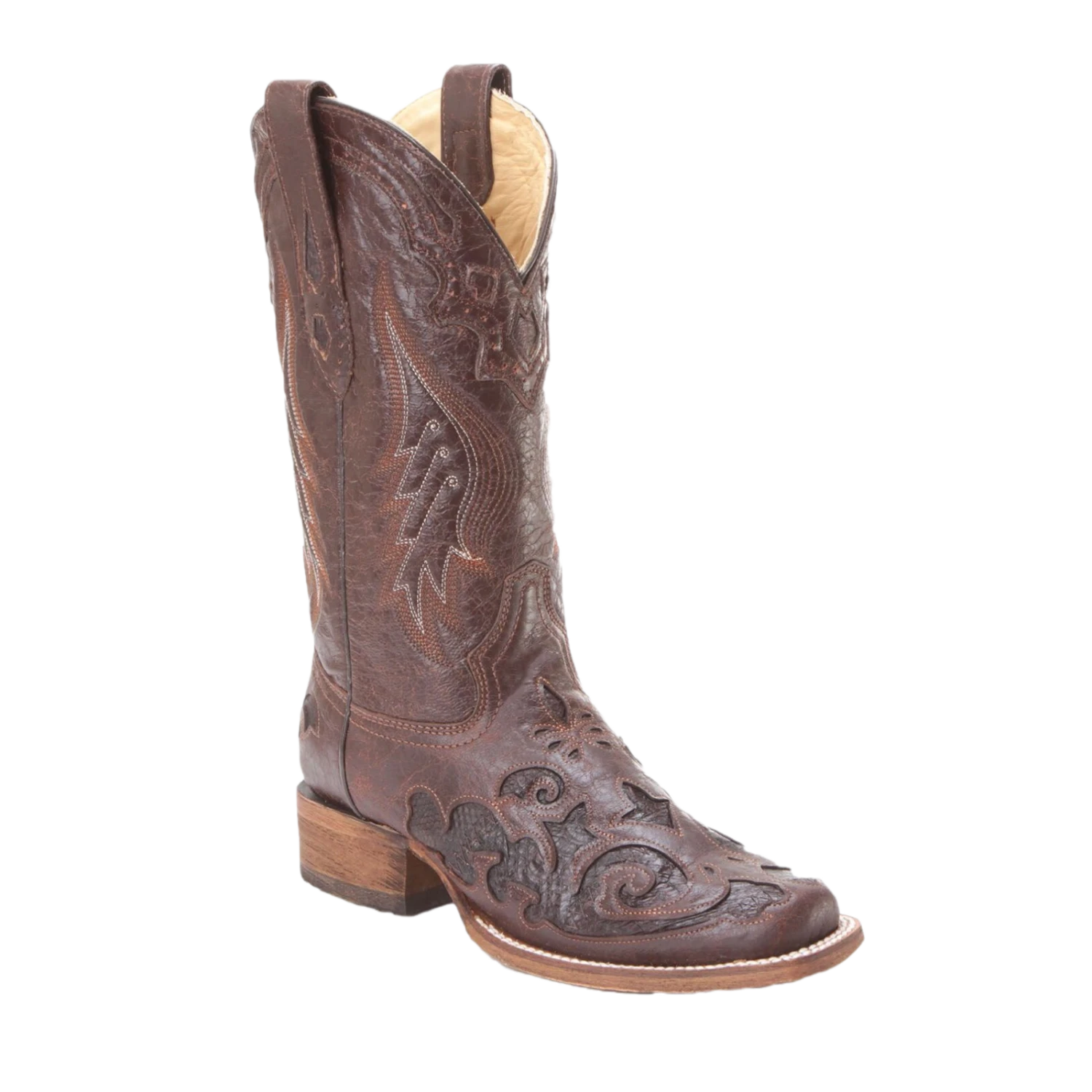 Corral® Ladies Chocolate Snake Inlay Brown Square Toe Boots A2404 Corral Boots Corral® Ladies Chocolate Snake Inlay Brown Square Toe Boots A2404 -Corral Boots Store Myproject 2023 05 16T103611.274
