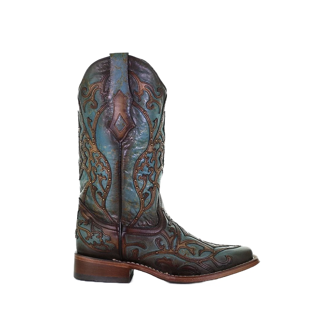 Corral Ladies Overlay Embroidery Turquoise & Brown Leather Boots C3768 Corral Boots Corral Ladies Overlay Embroidery Turquoise & Brown Leather Boots C3768 -Corral Boots Store Myproject 2023 05 16T112729.817