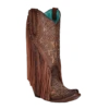 Corral Boots Corral Ladies Studs & Fringed Chocolate Laser & Embroidery Boots C3765 2 Corral Boots Corral Ladies Studs & Fringed Chocolate Laser & Embroidery Boots C3765 -Corral Boots Store Myproject 2023 05 25T093636.708