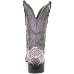 Corral Boots Corral Men's Natural Rattle Snake Square Toe Western Boots A3800 -Corral Boots Store Untitled31321321