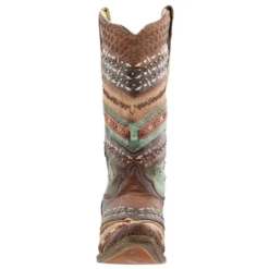 Corral Boots Women’s Corral Western Festival Boots Handcrafted Brown & Turquoise -Corral Boots Store Untitleddesign 2021 11 01T153248.471