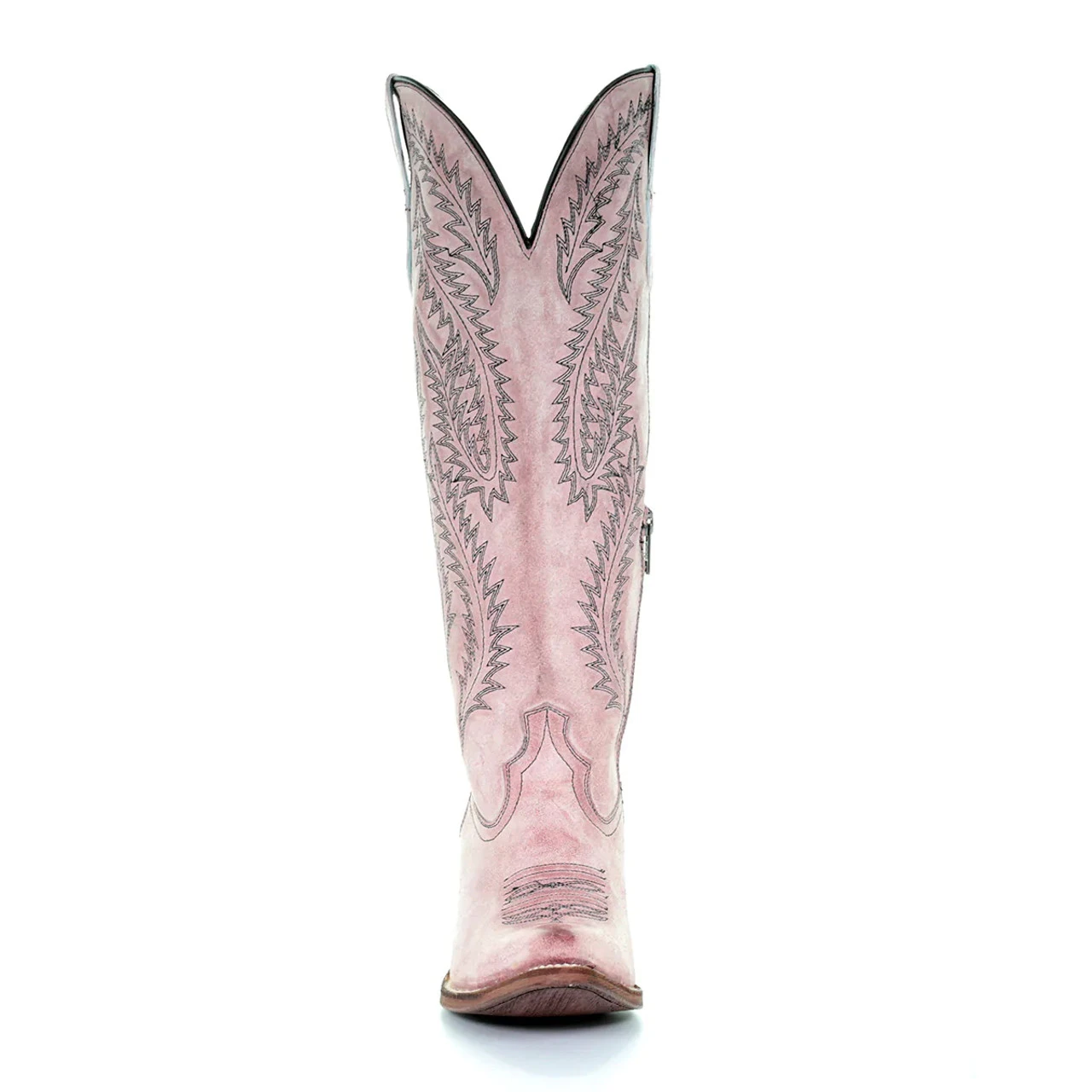 Ld Pink Rose Embroidery Tall Top Boot - E1447 Corral Boots Ld Pink Rose Embroidery Tall Top Boot - E1447 -Corral Boots Store rose corral 33346.1675284257