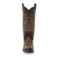 Corral Boots Corral Ladies Honey Brown Floral Snip Toe Western Boots Z5016 5 Corral Boots Corral Ladies Honey Brown Floral Snip Toe Western Boots Z5016 -Corral Boots Store unnamed 16