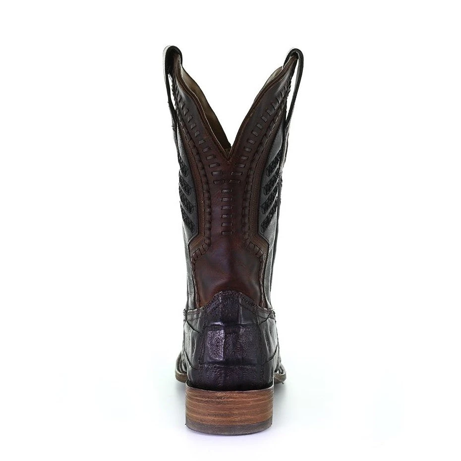 Corral Men's Oil Brown Caiman Embroidered Square Toe Boots A3878 Corral Boots Corral Men's Oil Brown Caiman Embroidered Square Toe Boots A3878 -Corral Boots Store unnamed 18 c4ac5d77 cf51 4673 b3e8 ed78ceee73a4