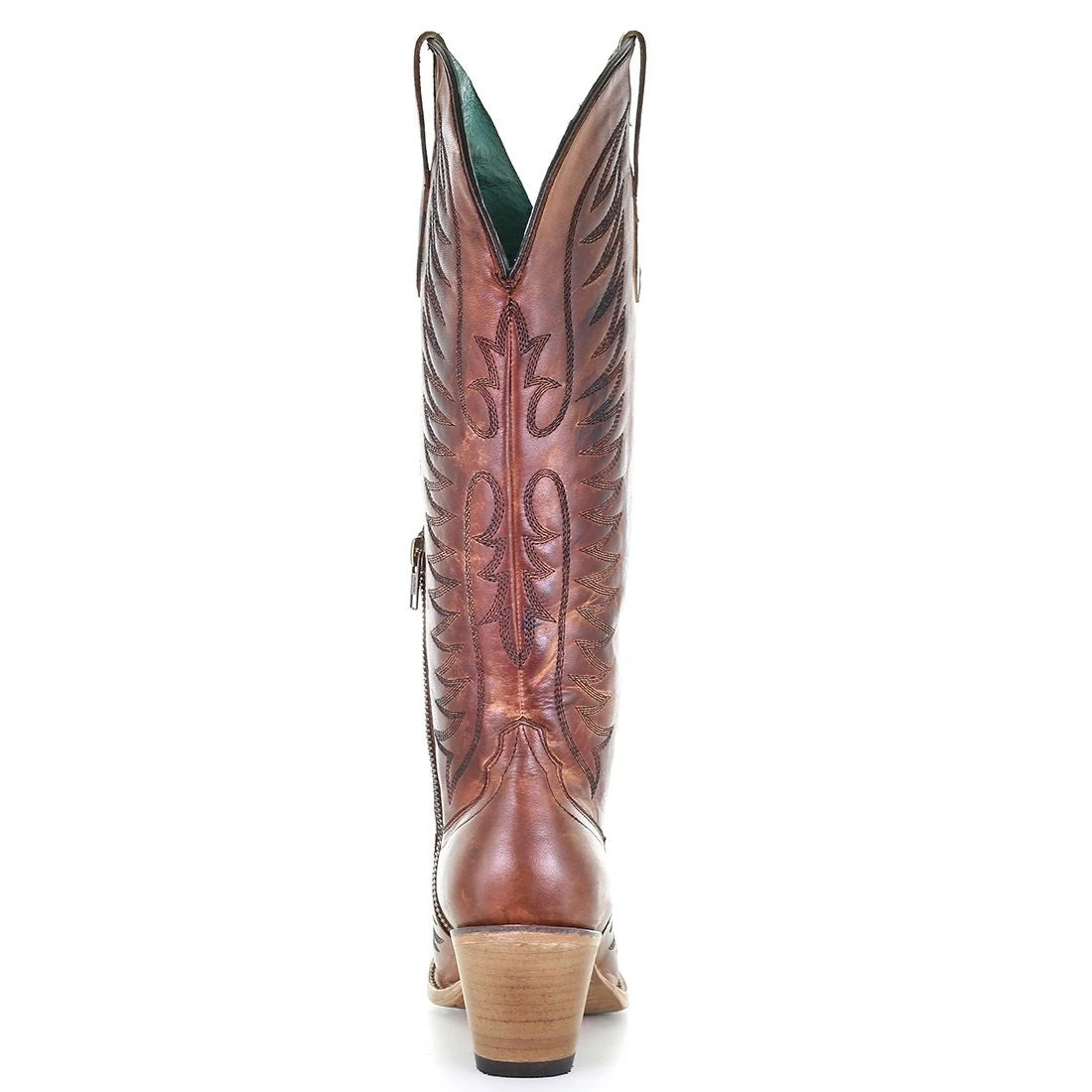 Corral Ladies Cognac Brown Embroidery Tall Leather Boots E1570 Corral Boots Corral Ladies Cognac Brown Embroidery Tall Leather Boots E1570 -Corral Boots Store unnamed 9